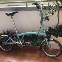 Brompton 3 marce turchese