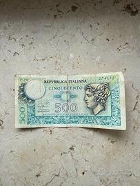 500 lire di carta