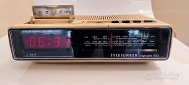 Telefunken - radiosveglia vintage Digitale 80