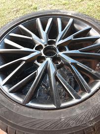 4  cerchi in lega da 18 con sensori - buono  stato