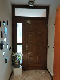 portoncino ingresso legno