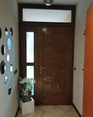 portoncino ingresso legno