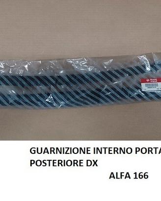 GUARNIZIONE PORTA POST. DX ALFA 166