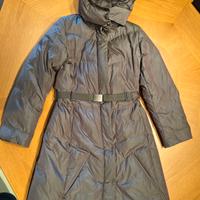 Piumino Strenesse donna lungo 42 beige m