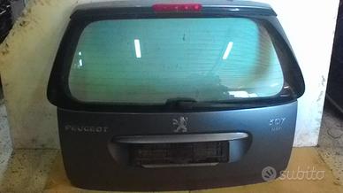 PORTELLONE POSTERIORE COMPLETO PEUGEOT 307 S. Wago