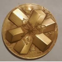 Giò Pomodoro  - LEGGI  medaglia matrimonio Rariss