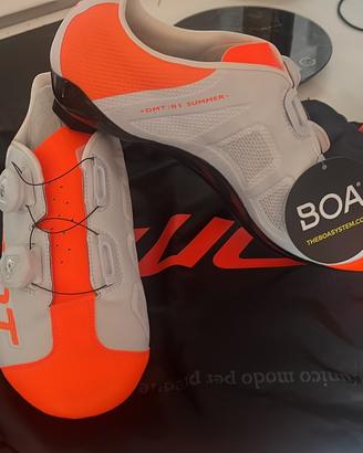 Scarpe Ciclismo Strada DMT R1 Summer NUOVE tg 44,5