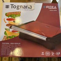 Tostiera Mini Grill Rosso Mela Linea Iridea
