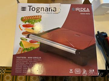 Tostiera Mini Grill Rosso Mela Linea Iridea