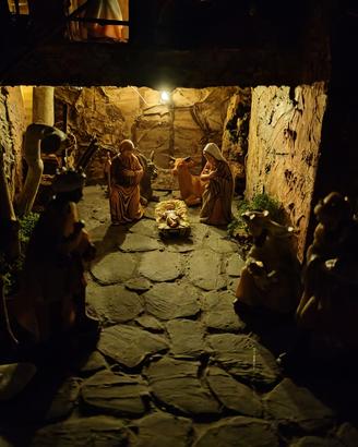 presepio artigianale 