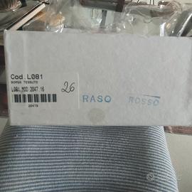 elegante pochette raso rosso 