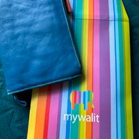 Portafoglio Mywalit originale azzurro