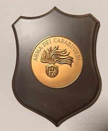Crest Arma dei Carabinieri - Fiamma Oro su Scudo