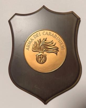 Crest Arma dei Carabinieri - Fiamma Oro su Scudo