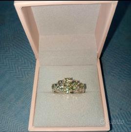 anello arg.925 tanzanite camaleonte