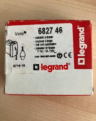 Pulsante a tirante 1P NO 10A 250V Legrand 682746