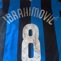 maglia Inter 2008 originale firmata da Ibrahimović