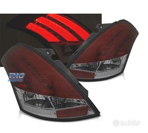 FANALI SUZUKI SWIFT V 10-17 NUOVA BARRE LED ROSSO 