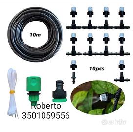 Lotto 10 Kit da 10 Metri per Nebulizzazione