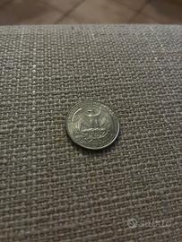 Moneta 1/4 di dollaro USA 1995 rara