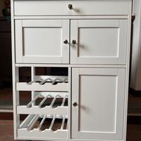 Carrello cucina bianco