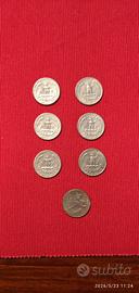 lotto monete quarter dollar anni dal 1966 al 1987