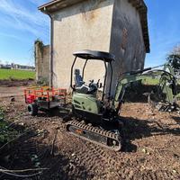 MINIESCAVATORE 15Q MOTORE KUBOTA