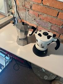 Mokaccino bialetti e moka normale vintage