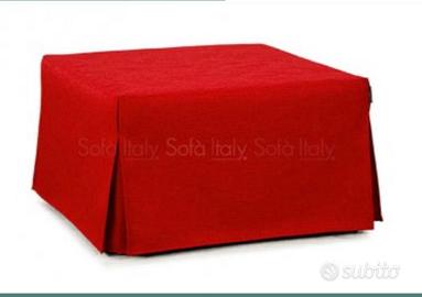 Puff letto , quadrato 70 x70