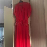 Vestito da cerimonia rosso