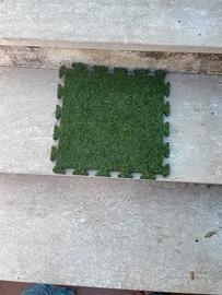 Quadrotti erba sintetica