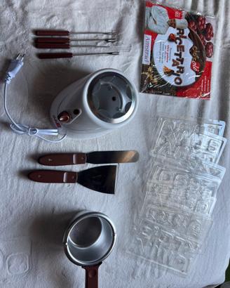 Kit fonduta cioccolato e cioccolatini