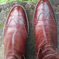 Stivali in pelle, alti fino al polpaccio