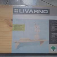 Mensola in pino massiccio, nuova mai usata