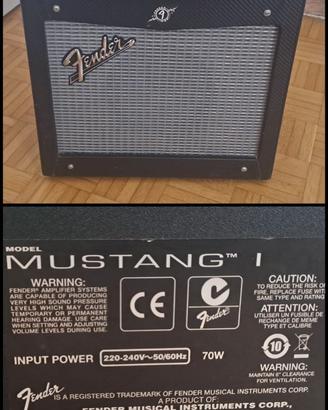 Amplificatore Fender Mustang I per chitarra