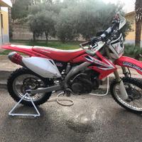 Honda hm crf 450 x del 2008 Enduro targato