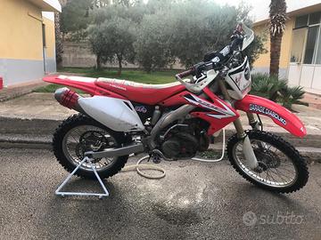 Honda hm crf 450 x del 2008 Enduro targato