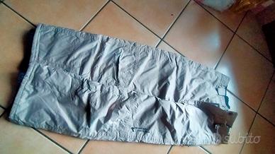 pantaloni neve 134-140cm e spolverino antivento 
