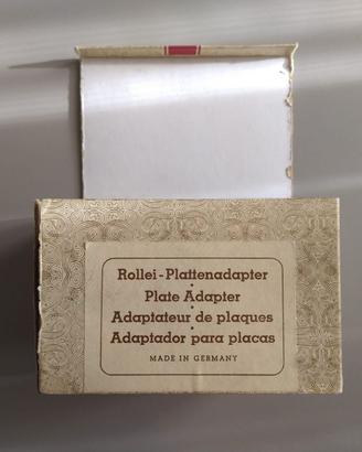 Rollei adattatore per lastre fotografiche
