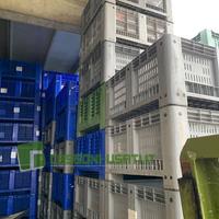 bins, cassoni usati in plastica PEHD 1130x1130x580