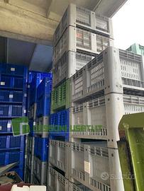 bins, cassoni usati in plastica PEHD 1130x1130x580
