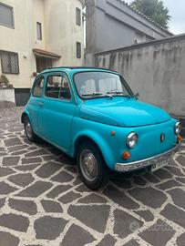 Fiat 500L (1969) - Turchese - pronta a viaggiare