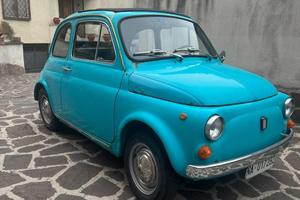 Fiat 500L (1969) - Turchese - pronta a viaggiare