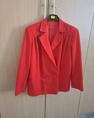 Giacca da donna Vintage rossa
