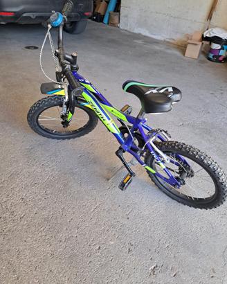 bicicletta da bambino misura 16