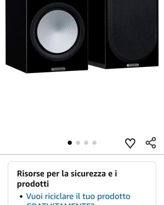 MONITOR AUDIO BRONZE 1007G NERE