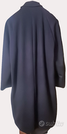 Cappotto lana blu tg 54