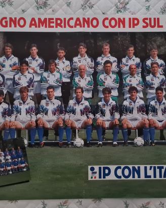 Poster Nazionale Italiana Baggio - Mondiali Usa 94