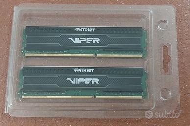 8GB RAM dual channel Patriot Viper 2x 4GB 2133 MHz