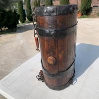 Botte antica e rara da collezione ovale grande